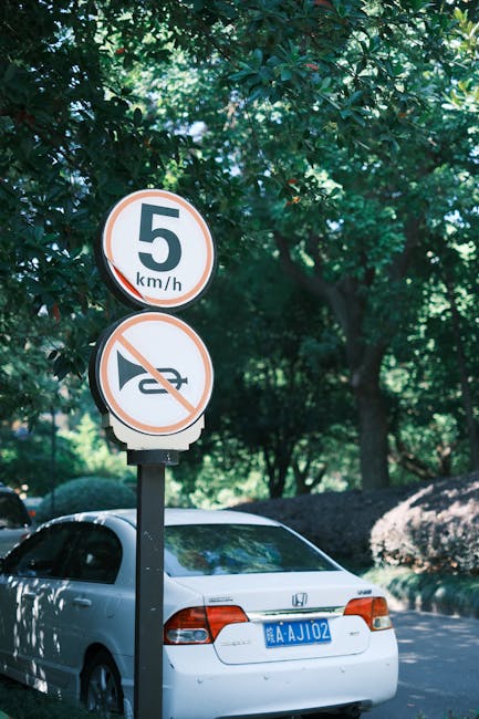 Five kilometer speed limit sign representing clear rules and boundaries